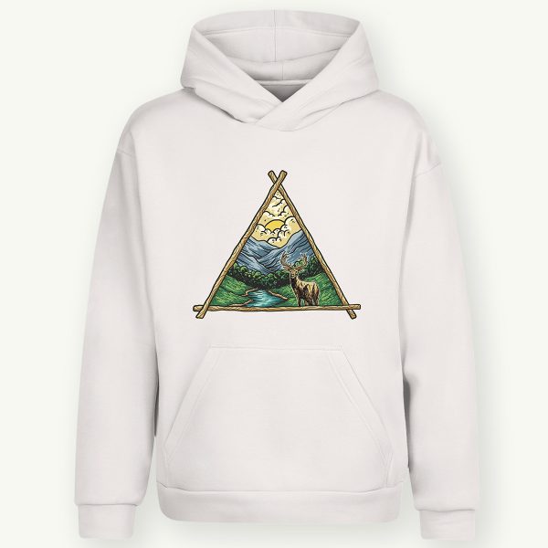 Dear Deer Kapşonlu Sweatshirt