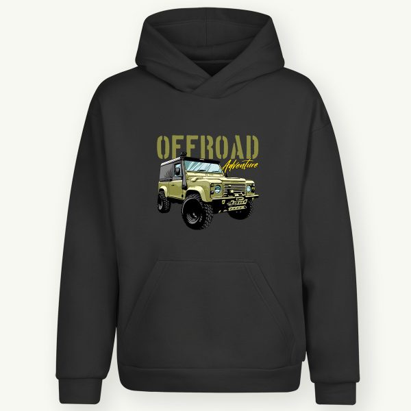 Land Rover Kapşonlu Sweatshirt