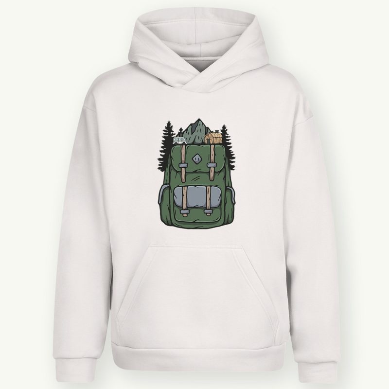 Let’s Go Camp Kapşonlu Sweatshirt