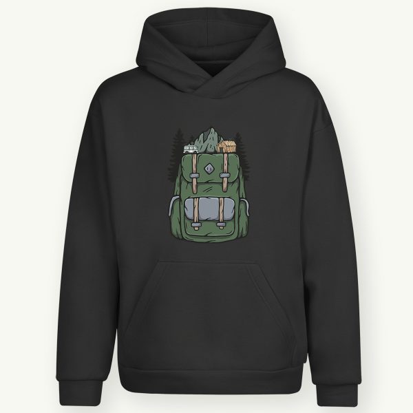 Let’s Go Camp Kapşonlu Sweatshirt