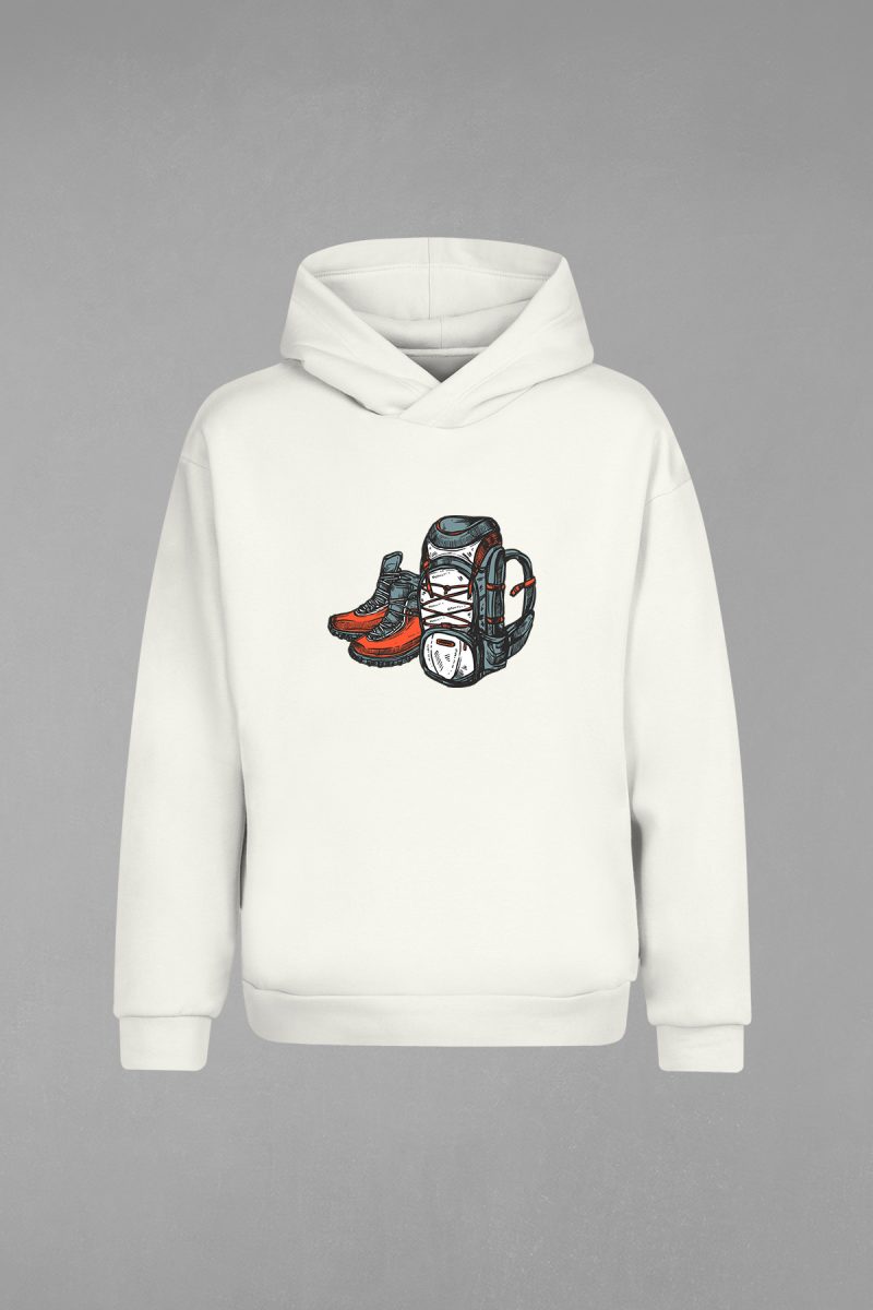 Backpacker Kapşonlu Sweatshirt