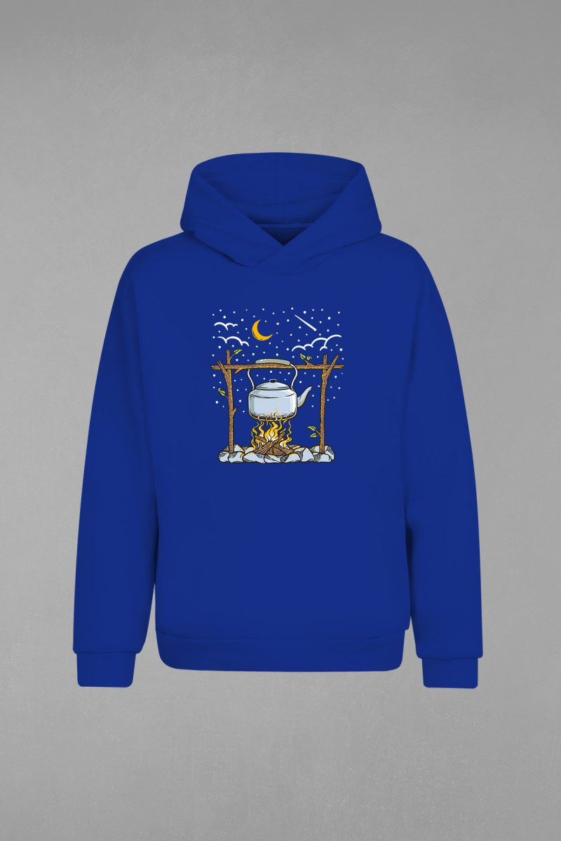 Tea Pot Kapşonlu Sweatshirt