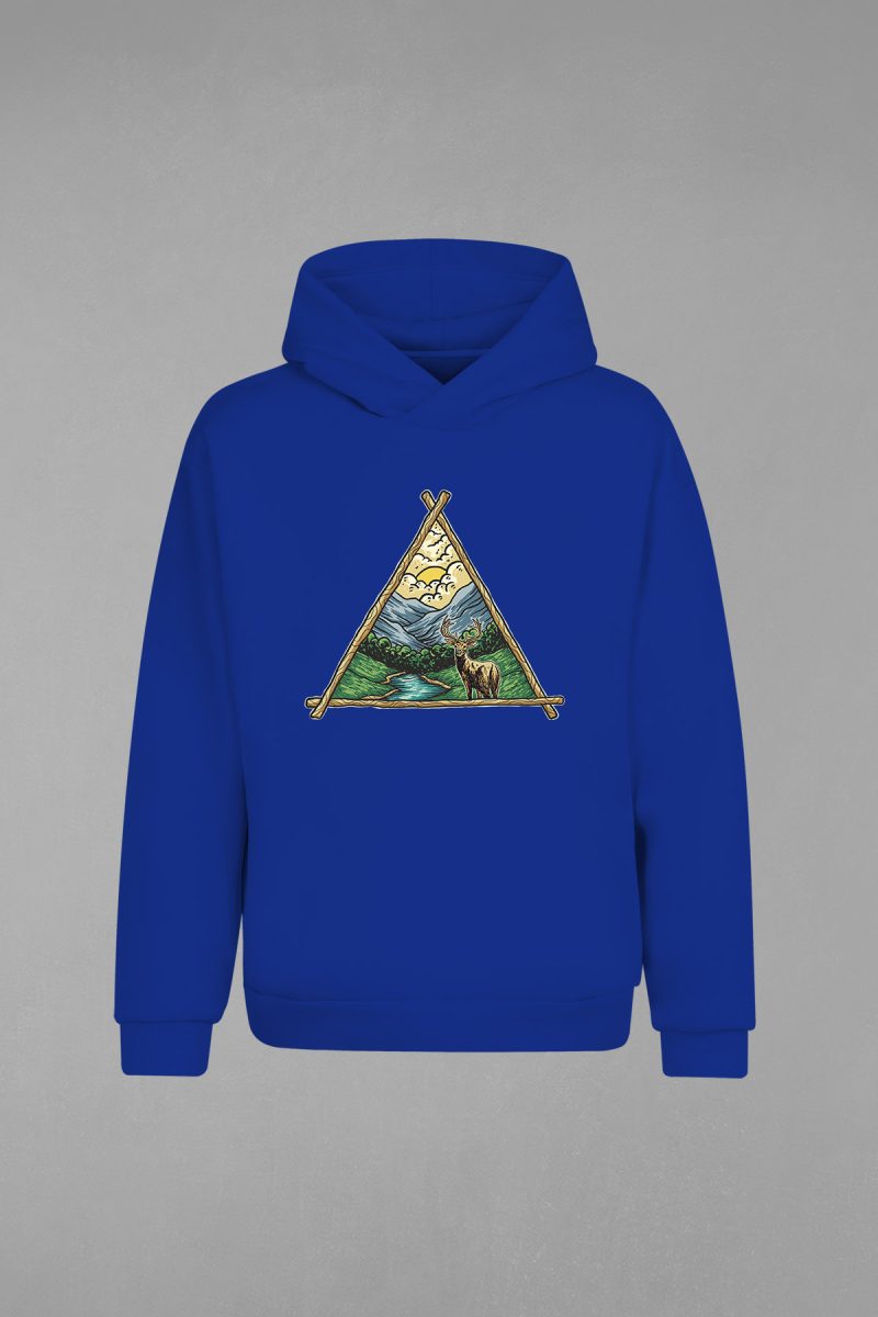 Dear Deer Kapşonlu Sweatshirt