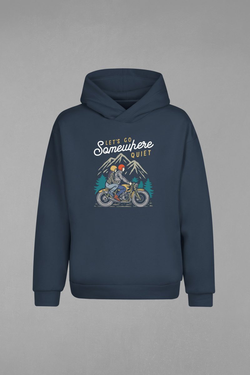 Sessiz Bir Yer Kapşonlu Sweatshirt