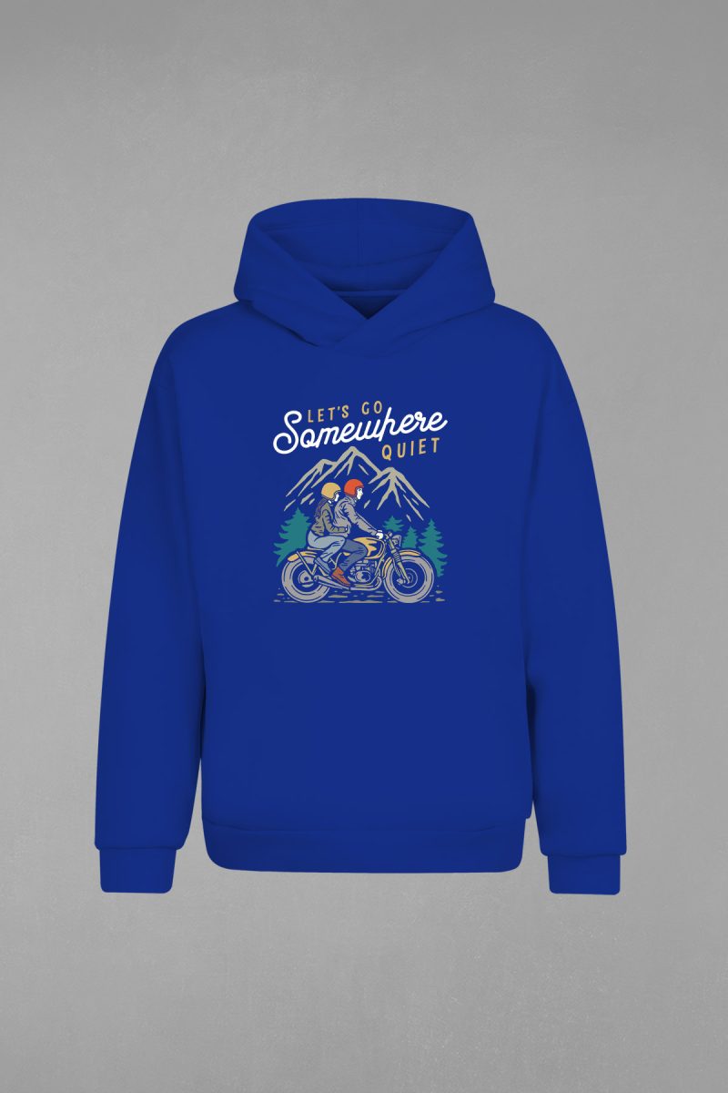 Sessiz Bir Yer Kapşonlu Sweatshirt