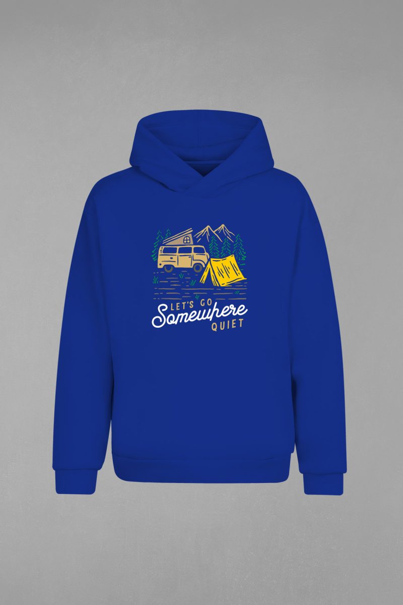 Karavan Kamp Kapşonlu Sweatshirt