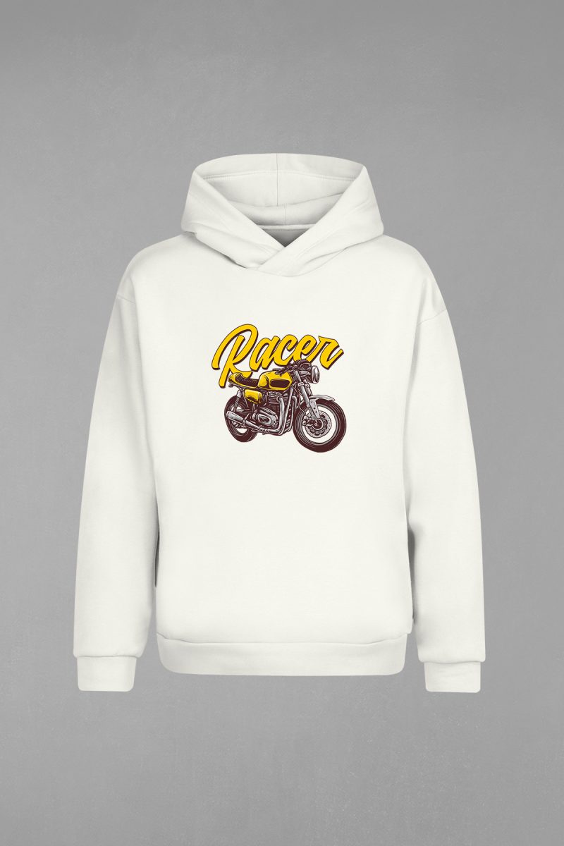 Racer Kapşonlu Sweatshirt