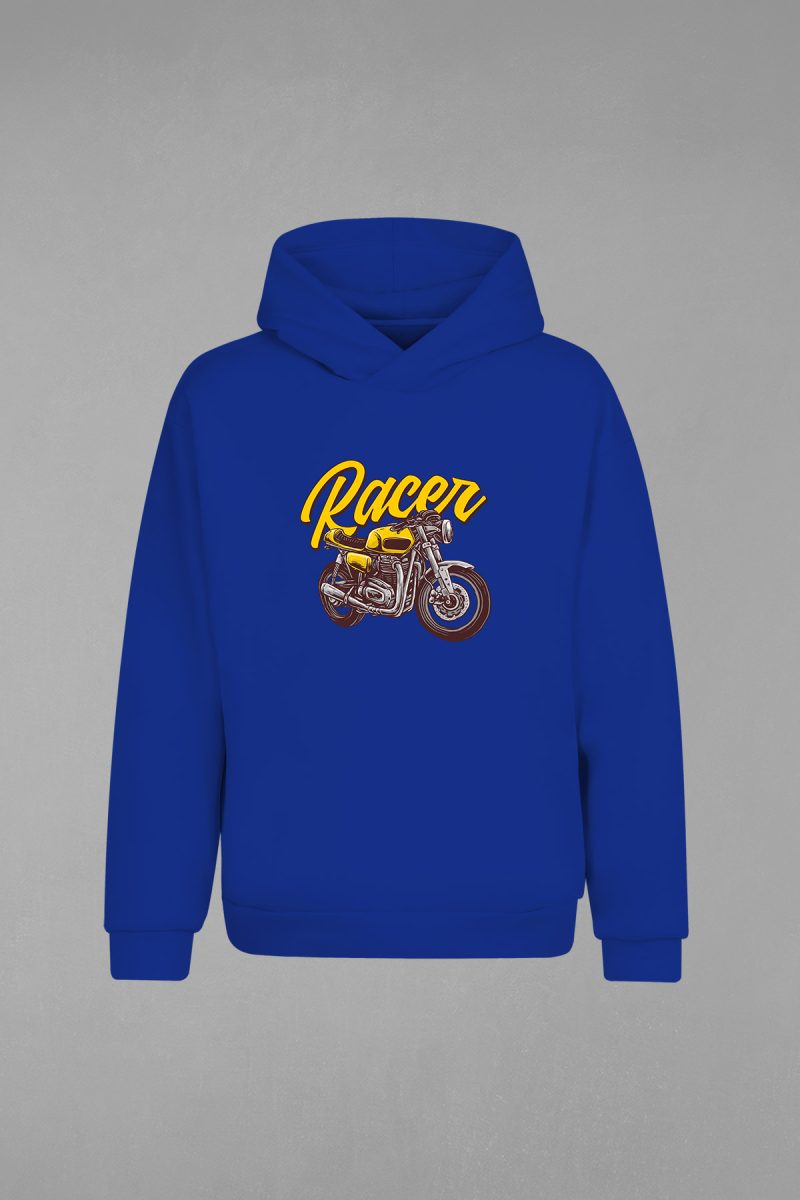 Racer Kapşonlu Sweatshirt