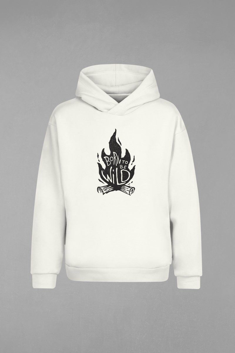 Born to be Wild Kapşonlu Sweatshirt