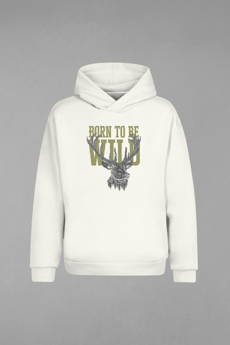 Born to be Wild Kapşonlu Sweatshirt