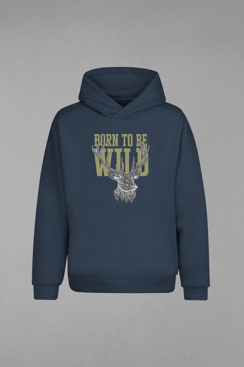 Born to be Wild Kapşonlu Sweatshirt