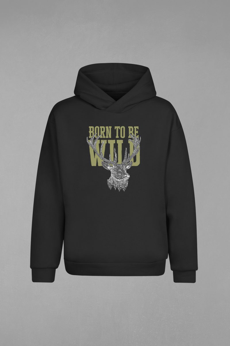 Born to be Wild Kapşonlu Sweatshirt