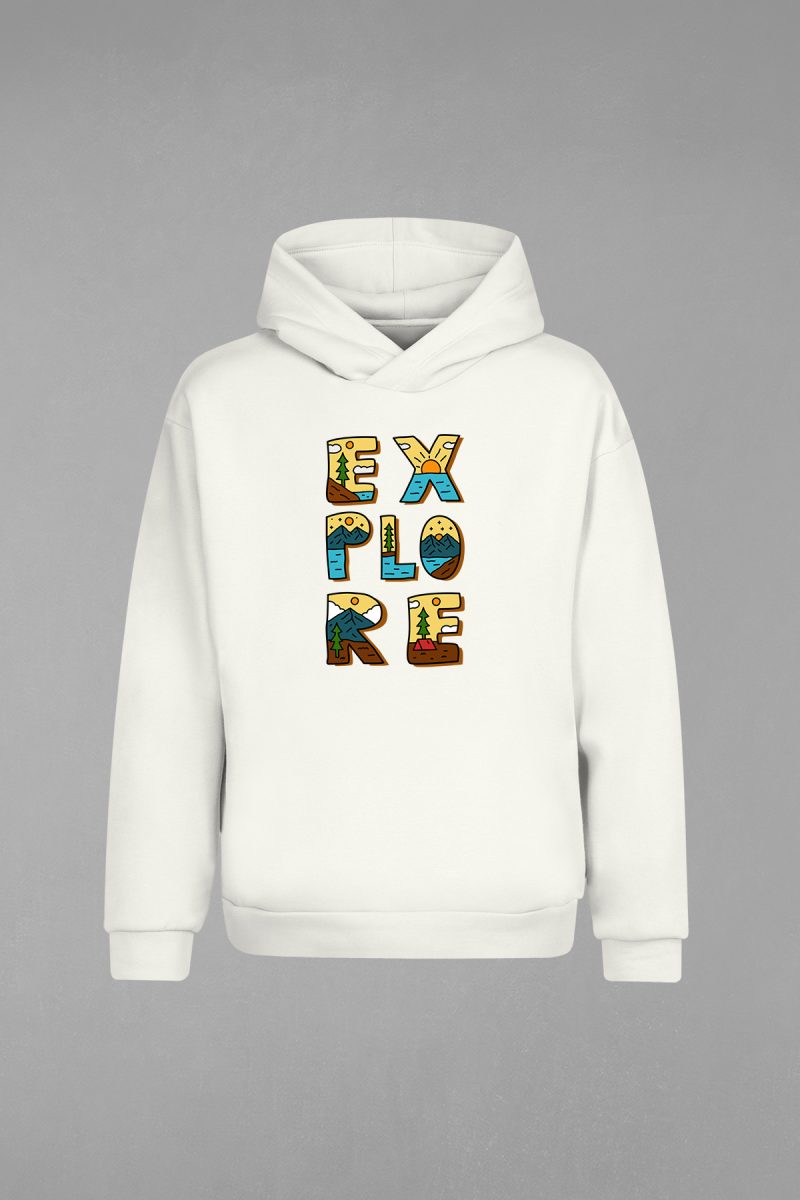 Explore Kapşonlu Sweatshirt