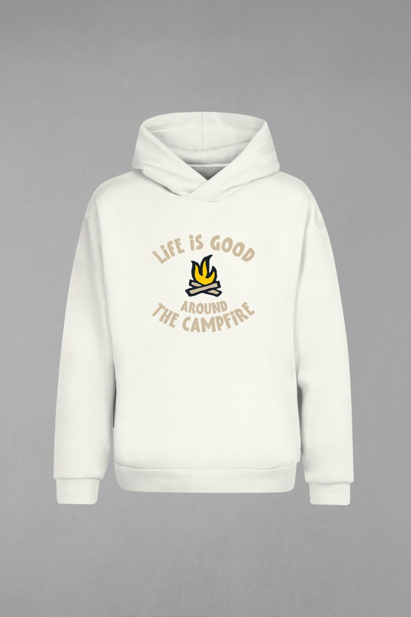 Life is Good Kapşonlu Sweatshirt