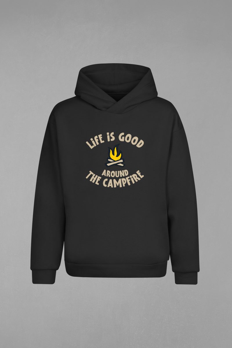 Life is Good Kapşonlu Sweatshirt
